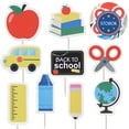thumbnail image 1 of STOBOK 18Pcs Lovely Cake Topper Back to School Party Cake Topper Decoration Desserts Topper Decoration, 1 of 6
