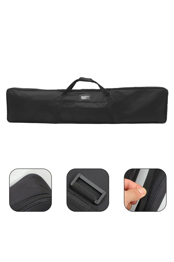 Outdoor Hunting Tote Bag Canvas Black with Strap for Bow Use