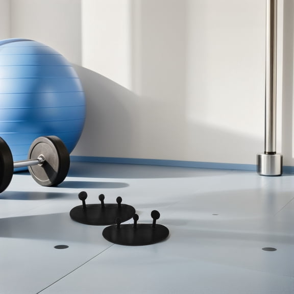 STOBOK 1Pair Black Silicone Weightlifting Grip Pads for Sports with Antislip Performance and Three Finger Design