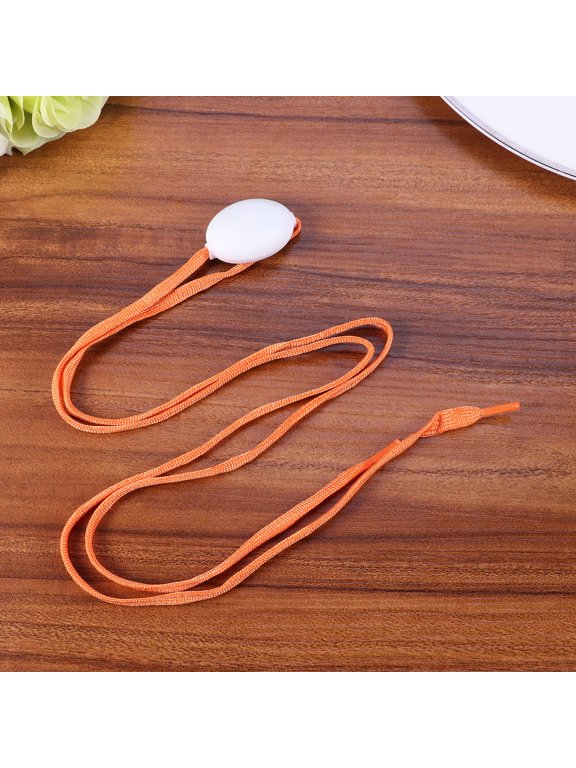 Flashing Shoestrings Orange with LED Lights for Night Activities - 1Pair