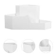 thumbnail image 1 of STOBOK Plastic Makeup Organizer White Storage Box for Cosmetics and Thin Gadgets, 1 of 8