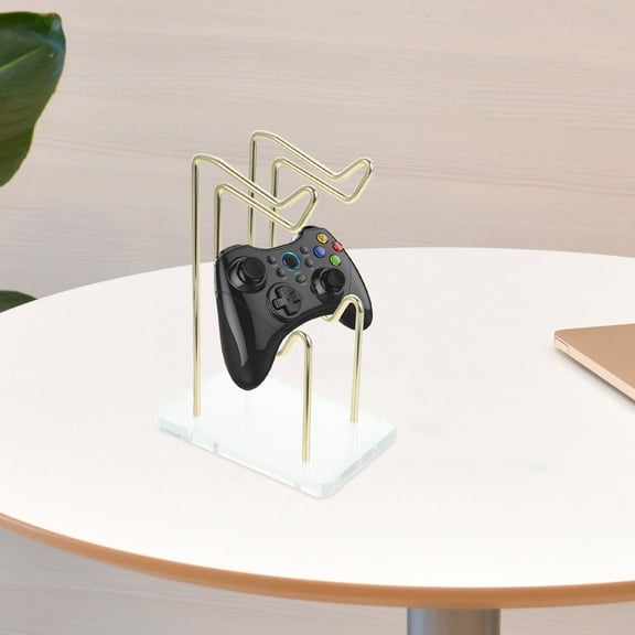 STOBOK Metal Game Controller Display Stand in for Organized and Stylish Storage Solution