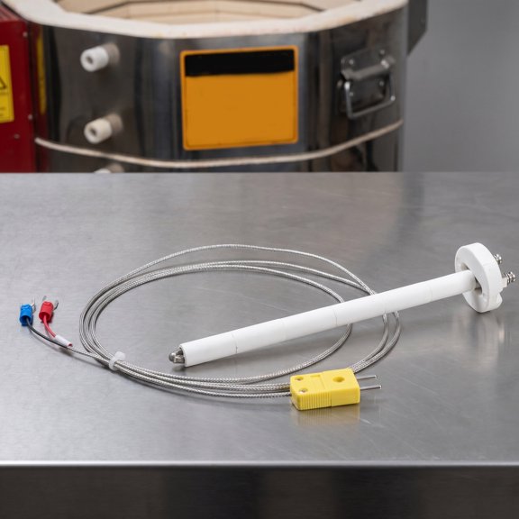 STOBOK 1Set Industrial K Type Thermocouple Wire with Ceramic Probe for Precision Temperature Sensing