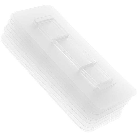 STOBOK 20Pcs Transparent Clear Wall Hooks Adhesive Hooks for Home Use on Glass Tiles Metal