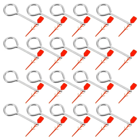 STOBOK 20 Sets UTV Fire Extinguisher Mount Plastic Assorted Color Replacement Pins
