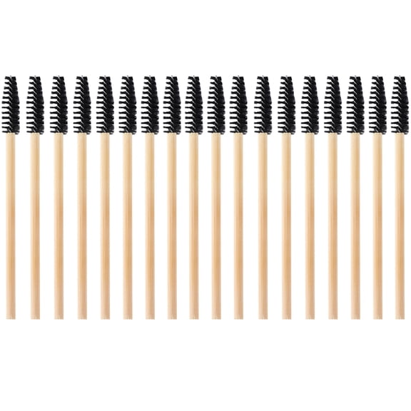 STOBOK eye lash brush for women Polyester Brow Grooming for Makeup Lovers at Salon Use 20pcs