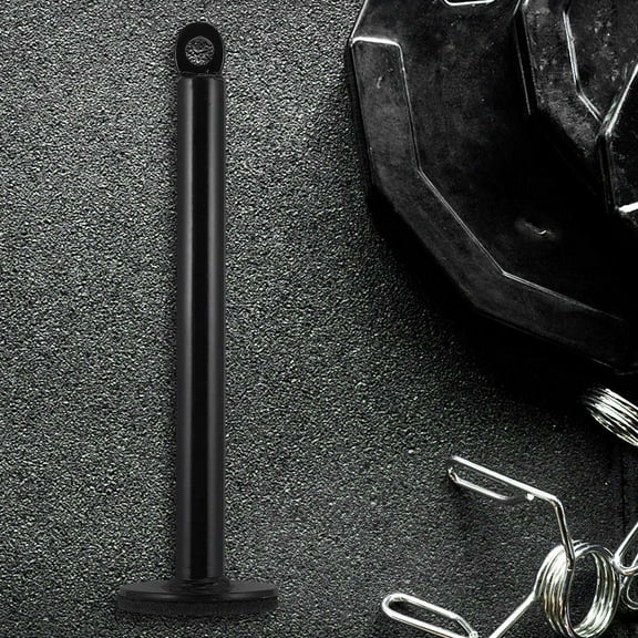 STOBOK 2Pcs Metal Barbell Slice Weight Rod Loading Pin Fitness Equipment Accessory