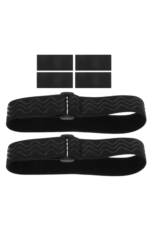 Boot Stay-Up Straps Black Ultra-Strong Fixation for Boots 2Pcs