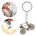 thumbnail image 1 of STOBOK 2Pcs Multi Color Vintage Bicycle Keychain Decorative Pendant for Bags Backpacks and Keyrings, 1 of 8