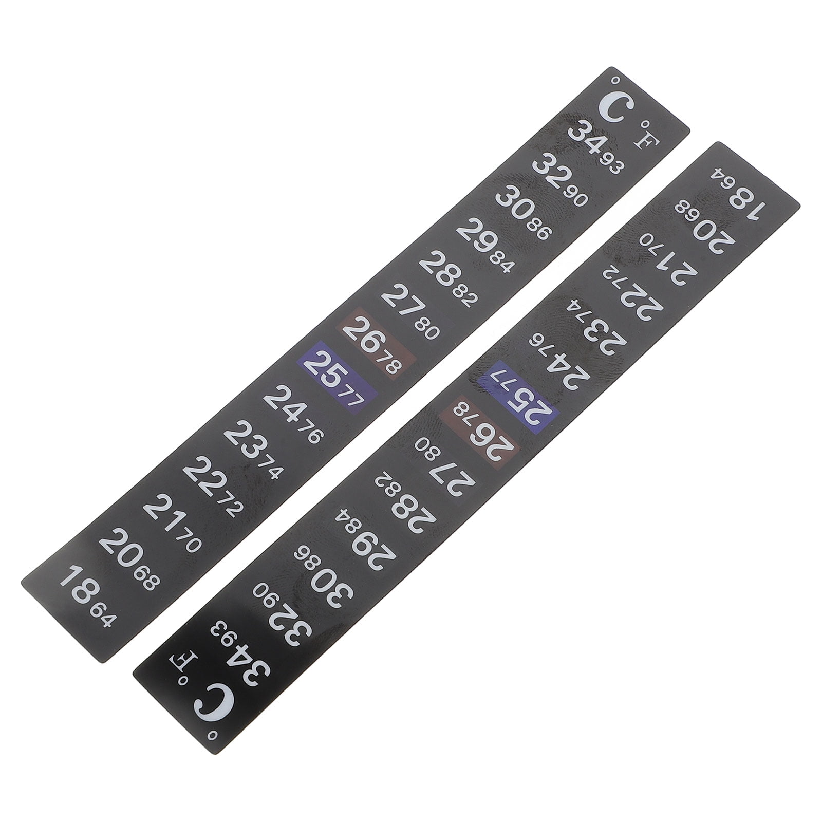 Temperature Sticker Jar STOBOK 2Pcs Brewing Thermometer Sticker Strip Adhesive Temperature ...
