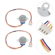 STOBOK 2-Pack Plated Stepper Motors for Milling Machines, Fast and Precise Rotation Performance