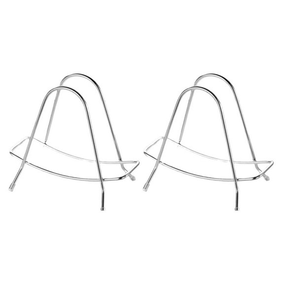 STOBOK Sleek Chopping Board Organizer, Stainless Steel, Stable Stand, Modern Kitchen, 2Pcs
