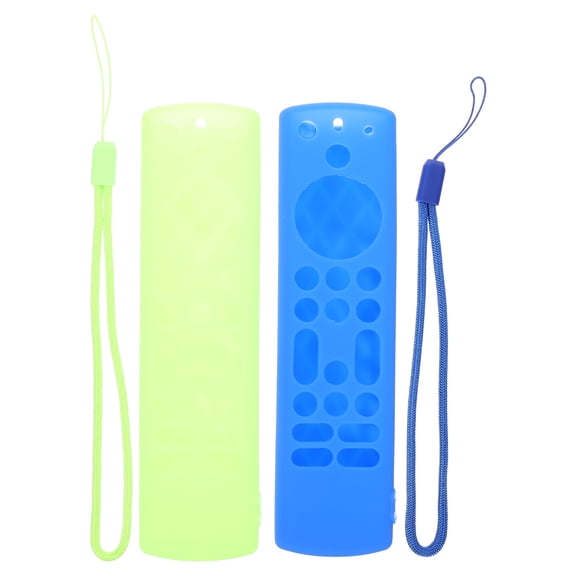 STOBOK 2Pcs Remote Controller Cover Silicone Case for TV Stick 4K Remote Control Assorted Color