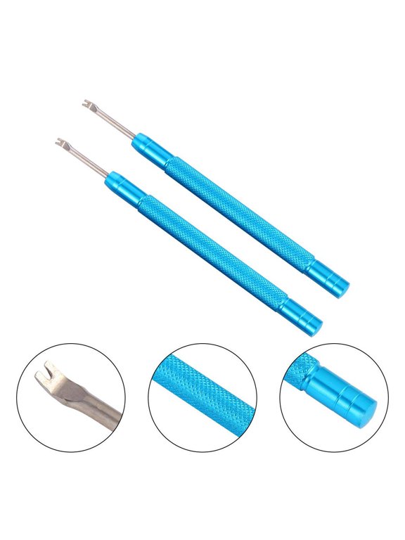 2-Pack Matte Handle Watch Hand Puller Tool for Easy and Comfortable Watch Band Repair and Adjustment