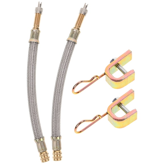 STOBOK 2Pcs Air Valve Stem Extenders Tire Valve Extension for Cars Assorted Color Use