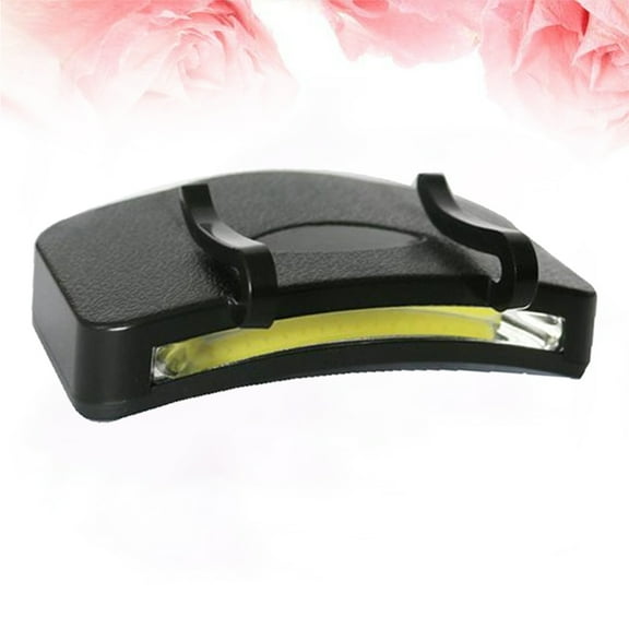 STOBOK clamp lamp COB Clip on Light Black High Brightness Running 2Pcs