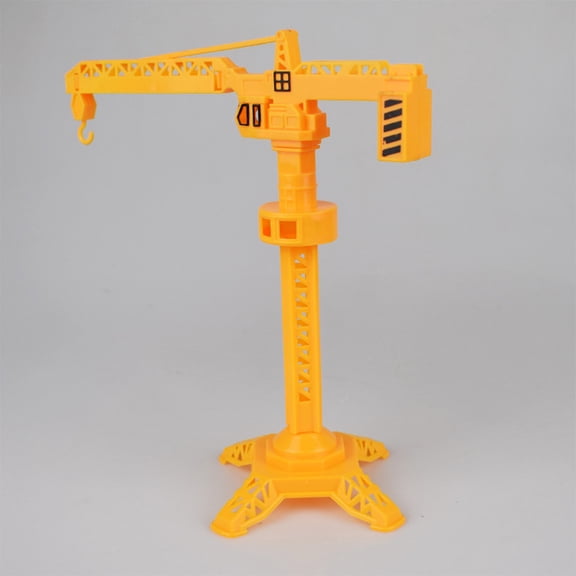 STOBOK 3Pcs Construction Tower Crane Toy Simulation Engineering Vehicle Model for Birthdays