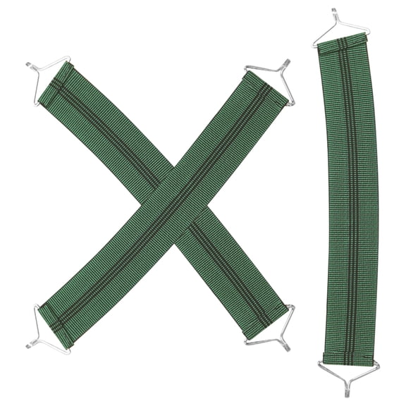 STOBOK 3Pcs Lawn Chair Webbing Replacement Kit in Green for Home Use and Leisure