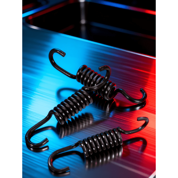 STOBOK 3Pcs Motorcycle Four Wheel Springs Light Brown for Off Road Use on Small 49Cc Vehicles
