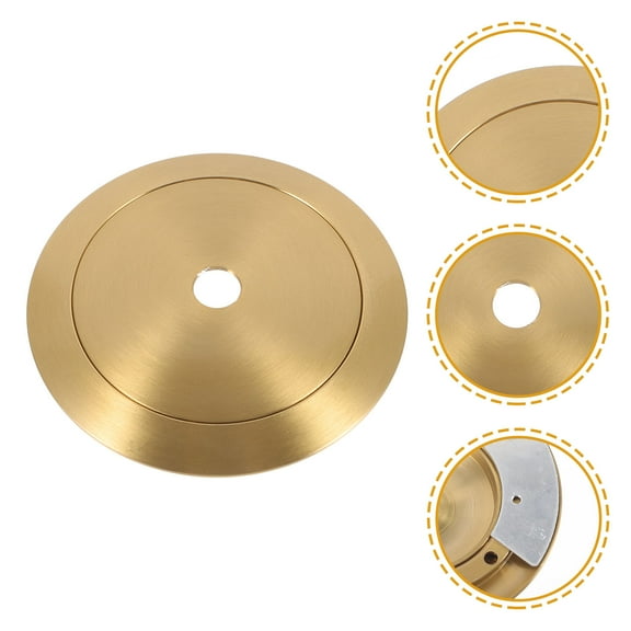 STOBOK 1Set Light Socket Shade Ring Copper Lamp Holder Lock Socket Replacement