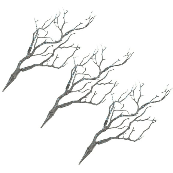 STOBOK 3Pcs Faux Tree Branches for Vase Decorative Stems No Watering Needed Assorted Colors