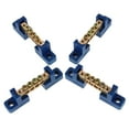 thumbnail image 1 of STOBOK 4Pcs Heavy Duty Copper Ground Bar for Distribution Box and Equipment Ground, 1 of 5