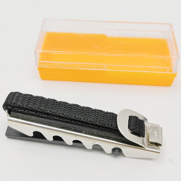 STOBOK 4Pcs Professional Black Guitar Capo Accessory with Easy One Hand Adjustment