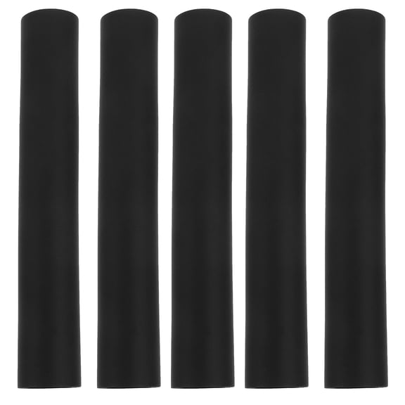 STOBOK 5pcs Soft Handle Dog Leash Sleeve Pet Leash Handle Wrap Black for Outdoor Activities
