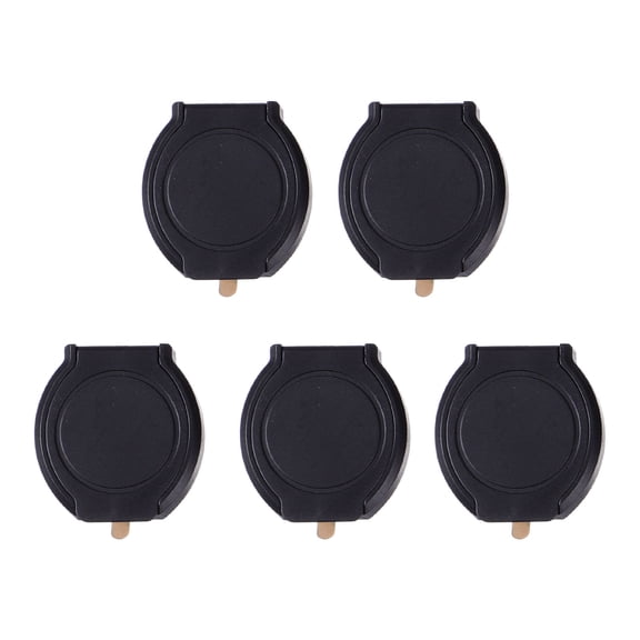 STOBOK 5Pcs Protective Phone Webcam Cover Black Privacy Sticker for Tablet Laptop Easy to Store