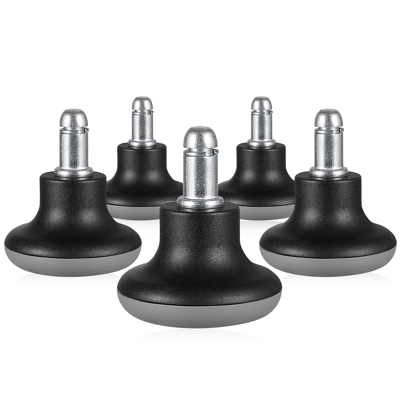 STOBOK 5pcs Office Chair Caster Wheels Heavy Duty & Safe Wheel