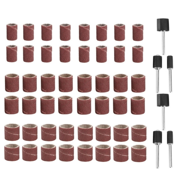 STOBOK 66Pcs Drum Mandrel Set for Compatible with Rotary Tools and