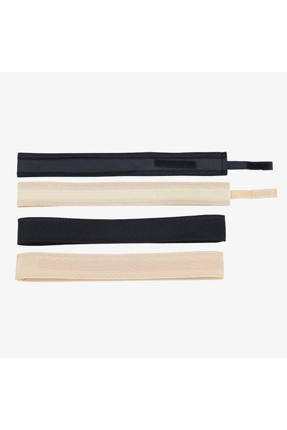 6Pcs Black Cotton Hat Sweat Band Replacement Adjustable Drawstring for DIY Hat Accessories