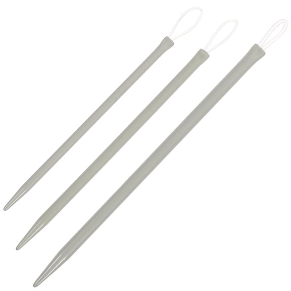 STOBOK 6pcs Plastic Yarn Needle Thread Guide for Needlework Crafts, White