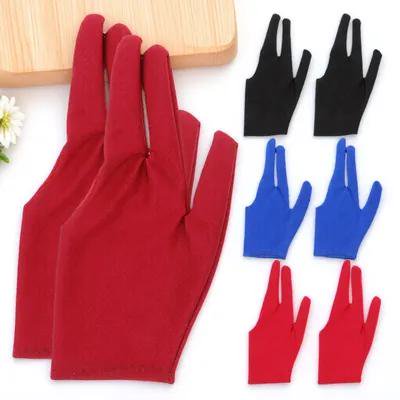 STOBOK 8Pcs Elastic Snooker Gloves Antislip Breathable Gloves for Cue Sports Players