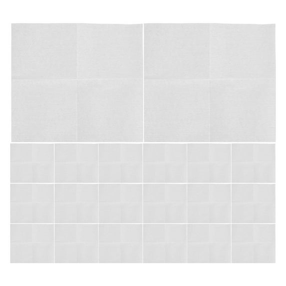 STOBOK 90Pcs White Lint Free Cleaning Wipes Bulk for Eyeglasses Laptop and Phone Screens