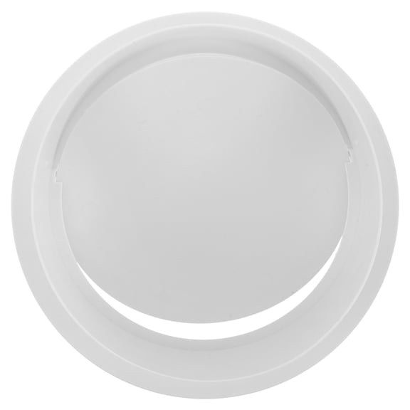 STOBOK Bathroom White ABS Plastic Check Valve Inline Backflow Preventer Easy Install Compact Design