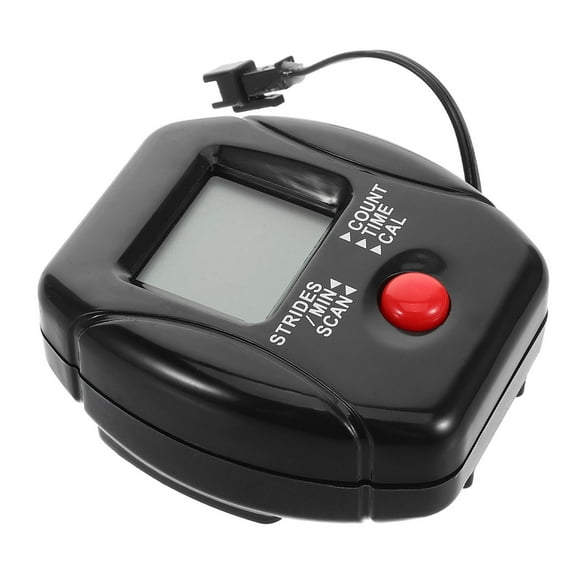 STOBOK Black Fitness Stepper Exercise Machine with LCD Monitor and Smart Memory for Home Workout