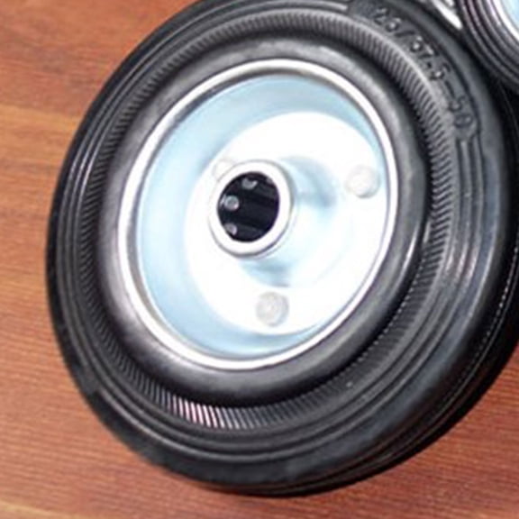 STOBOK Heavy Duty Industrial Caster Wheel Black Metal 1 Piece Equipment Replacement