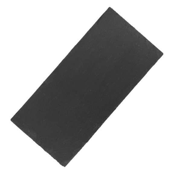 STOBOK Black Slabstone Turtle Basking Stone for Reptile Habitat Platform