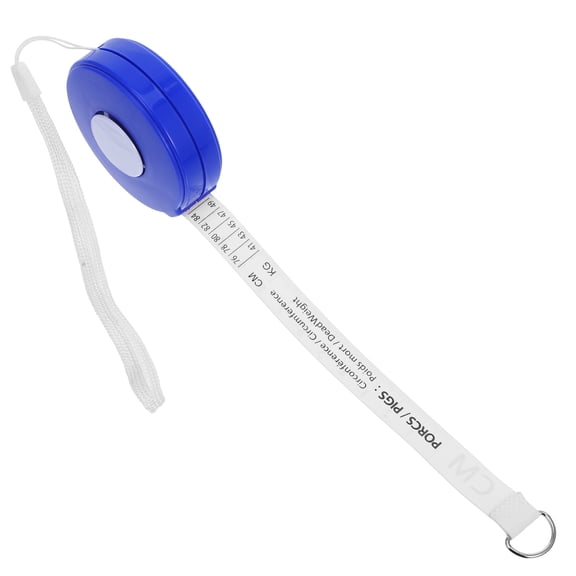 STOBOK Accurate Blue Tape Measure for Horse and Animal Weight with Clear Scale Markings