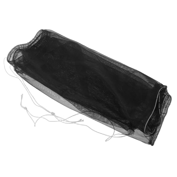 STOBOK Universal Large Bird Cage Cover Black Mesh Net Dust Protector for Parrot Cages