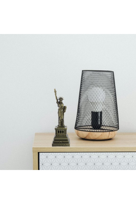 Small Statue Liberty Figurine Bronze Alloy Gift for Families and Friends 1Set