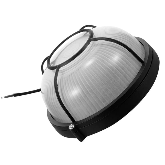 STOBOK Bulkhead Wall Light for Sauna Room Black Light Fixture 1 Set