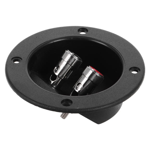 STOBOK Black Car Speaker Terminal Cup Enhanced Bass Audio Connection Accessory for Car Sound System