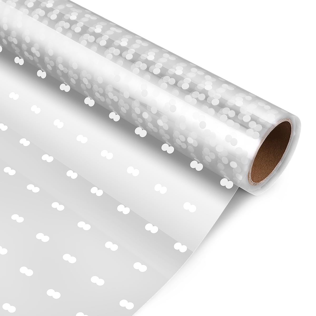 STOBOK Cellophane Wrap 3 Mil Thickness Cellophane Wrap Roll Clear Cellophane Bags to Wrap Gift