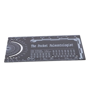 STOBOK Small Metal Pocket Engineering Scale Ruler with Protractor Compass for Civil and Mechanical Engineers