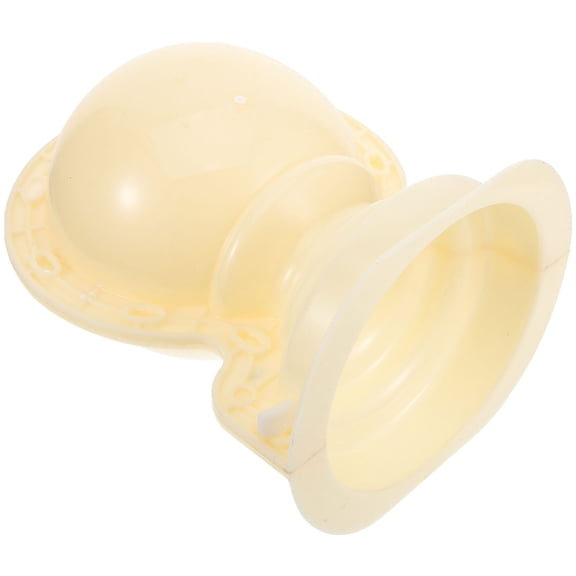 STOBOK Beige Plastic Roman Column Mold for Concrete Garden Fence DIY Decoration