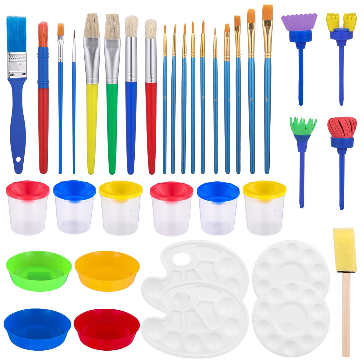 STOBOK DIY Painting Brush Set Children's Paint Kids Paint Tool Kit for ...