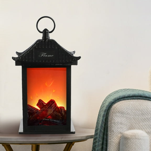 STOBOK Desktop Light Decor Christmas Theme Lantern 1Pcs