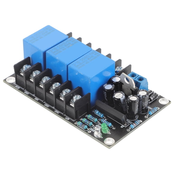 STOBOK Digital Power Amplifier Board with Volume Control and Power Indicator Light for Home Theater